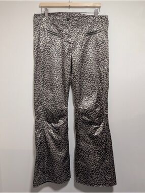 Obermeyer | Metallic Leopard Print Ski Pants